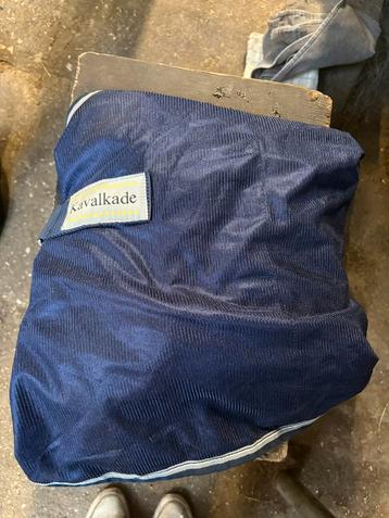 Vliegen deken maat 185 cm donkerblauw als nieuw beschikbaar voor biedingen