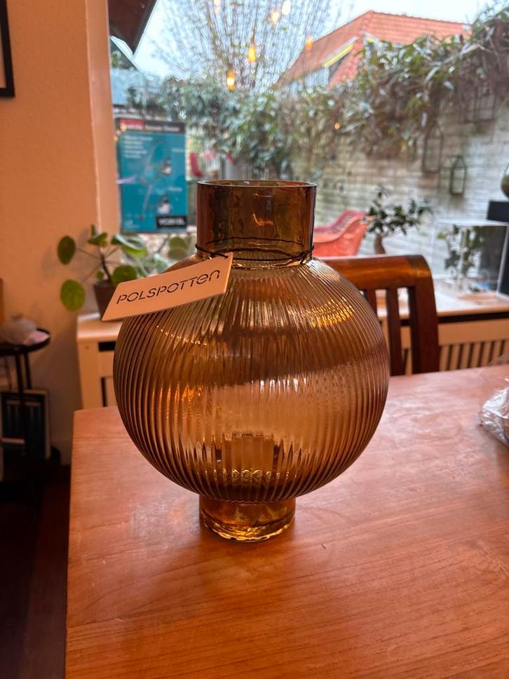 Nieuwe Pols Potten Vaas - Design Eyecatcher!, Huis en Inrichting, Woonaccessoires | Vazen, Nieuw, Overige kleuren, Minder dan 50 cm