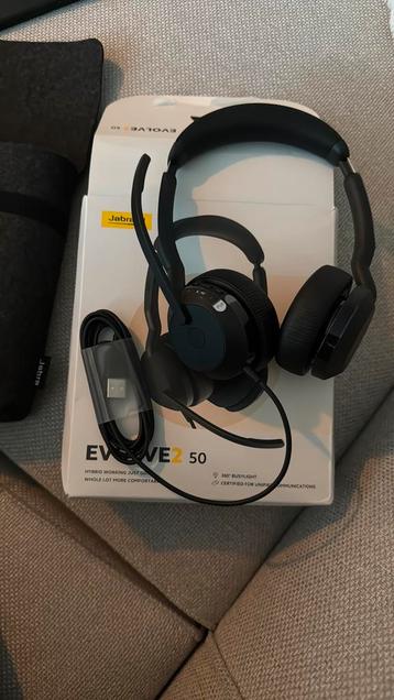 Niew in doos Jabra headset evolve 2 50 beschikbaar voor biedingen