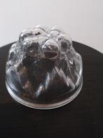 Vintage glazen puddingvorm, Ophalen of Verzenden, Gebruikt