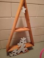 Houten decoratie kerstboom, Ophalen, Zo goed als nieuw