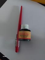 Oostindische inkt met pen 11ml, Ophalen of Verzenden, Overige typen