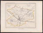 origineel, net Kuyperkaartje van de gemeente Helmond, 1866, Boeken, Atlassen en Landkaarten, Gelezen, Ophalen of Verzenden, Landkaart