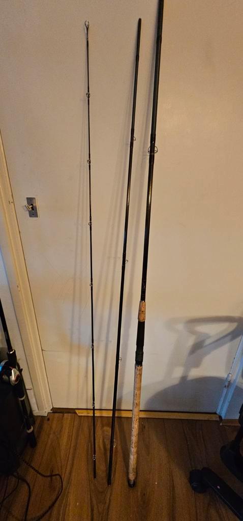 Penhengel handgebouwd CTE 3.90, 1.3/4 lb! 3 delig., Watersport en Boten, Hengelsport | Karpervissen, Gebruikt, Werphengel, Ophalen of Verzenden