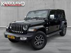 Jeep Wrangler Unlimited 4xe plug-in 380 Sahara Geheel rijkla, Auto's, Jeep, Automaat, 4 cilinders, Cabriolet, Leder