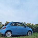 1.2 Fiat 500C Spiaggina '58, Voorwielaandrijving, 4 cilinders, Cabriolet, Blauw
