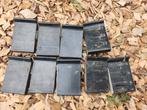 Raamdorpels zwart 9 stuks 15x10, Ophalen, Gebruikt, Aluminium