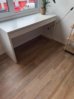 IKEA Bureau met lades - Wit, Ophalen of Verzenden, Gebruikt, Bureau