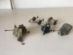Modelbouw 1/35 gebouwd diverse flak duits WWII, Hobby en Vrije tijd, Modelbouw | Auto's en Voertuigen, Overige merken, Gebruikt