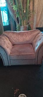 bankje velvet krokodil print, Huis en Inrichting, Banken | Sofa's en Chaises Longues, Ophalen of Verzenden, Zo goed als nieuw