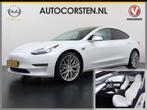 Tesla Model 3 Long Range AWD 75kWh Lmv Navi Ecc Leder Panora, 27 €/maand, 530 km, 462 pk, Wit