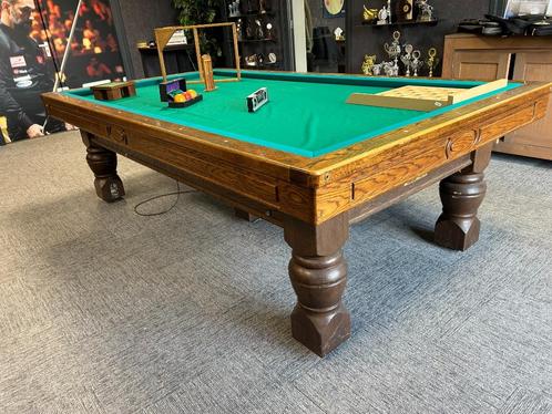 De Graafschap biljart 230 x 115 (inclusief plaatsing), Sport en Fitness, Biljarten en Poolen, Zo goed als nieuw, Biljarttafel