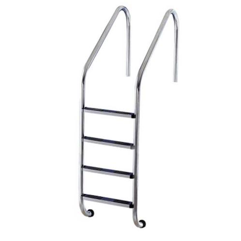 Zwembadtrap RVS standaard, 4 treden | AISI 316, Tuin en Terras, Zwembad-toebehoren, Nieuw, Ladder, Ophalen of Verzenden