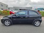 Opel Corsa 1.2-16V Comfort ELEKTRISCH OPEN DAK/SPORTVELGEN!, Voorwielaandrijving, Gebruikt, Zwart, Origineel Nederlands