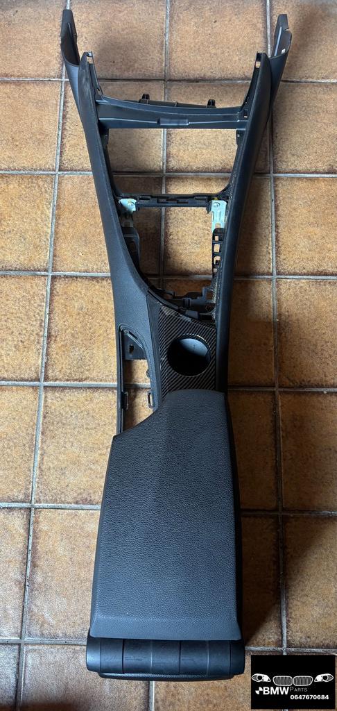 Middenarmsteun + carbon bekerhouders Bmw 1-Serie E81 E82 E87, Auto-onderdelen, Interieur en Bekleding, BMW, Gebruikt, Ophalen of Verzenden