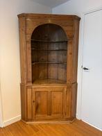 Antieke houten grenen hoekkast, Antiek en Kunst, Antiek | Meubels | Kasten, Ophalen