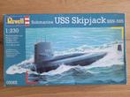 1:230 1/230 Revell Submarine USS Skipjack SSN-585, Ophalen of Verzenden, Zo goed als nieuw, 1:200 of kleiner, Revell