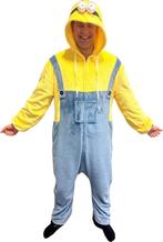 Carnavalskleding - Onesie - Kostuum - Verkleed als Minion, Carnaval, Maat 46/48 (XL) of groter, Ophalen of Verzenden, Zo goed als nieuw