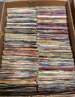 Bananendoos met Duitse singles 70’s/80’s, Gebruikt, 7 inch, Single, Ophalen of Verzenden