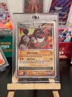 Rhyperior LV.X - Zeldzame Pokémonkaart!, Ophalen of Verzenden, Gebruikt, Losse kaart