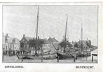 dinteloord  haven  visserij  scheepvaart  9x13cm  1900, Verzamelen, Verzenden, Zo goed als nieuw, Voor 1940, Prent
