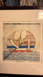 Gerrie 1998 - samen in een bootje, Antiek en Kunst, Kunst | Litho's en Zeefdrukken, Ophalen of Verzenden