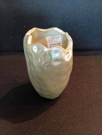 Des pots uniek keramiek vaas groen handgemaakt beschikbaar voor biedingen