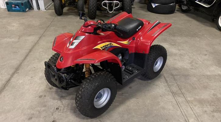 Nieuwstaat E-ton Viper JR 40cc veiliger als een Suzuki LT50!, Motoren, Quads en Trikes, 1 cilinder, Ophalen