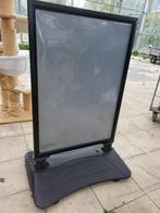 Stoepbord met watertank, reclamezuil, banner bord, Ophalen, Gebruikt