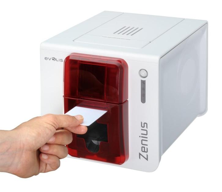 Plastickaart Printer, Computers en Software, Printers, Refurbished, Printer, Thermo-printer, Kleur printen, Zwart-en-wit printen