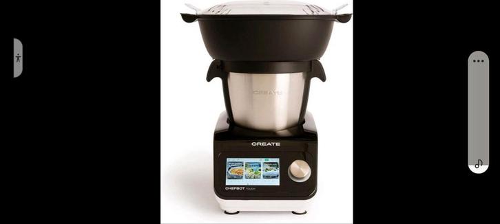 Create chefbot  keukenmachine, kookt,bakt,stoomt, alles in 1, Huis en Inrichting, Keuken | Keukenbenodigdheden, Nieuw, Ophalen of Verzenden
