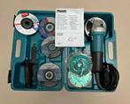 MAKITA haakse slijpmachine 9558 HNRGK2, Doe-het-zelf en Verbouw, Gereedschap | Slijpmachines, Ophalen of Verzenden, Zo goed als nieuw
