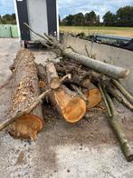 Brandhout. Stammen hout haardhout., Tuin en Terras, Haardhout, Ophalen of Verzenden, Overige houtsoorten