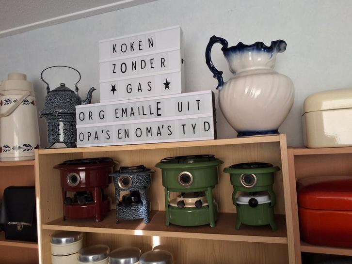 😯👍deze staan voor U klaar  ZO INZETBAAR uiteraard 👌, Antiek en Kunst, Antiek | Emaille, Ophalen of Verzenden