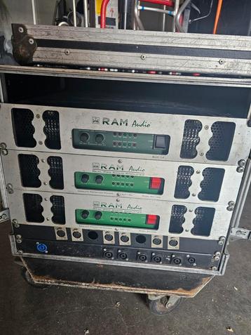 RAM Audio Versterkers - BUX 1.4, BU-1400, BU-2000 beschikbaar voor biedingen