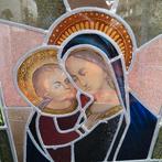 Glas in lood Maria/jezus, Eén persoon