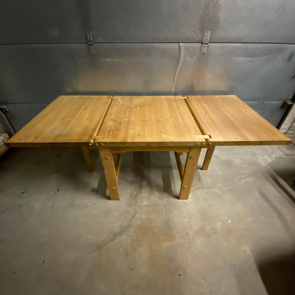 Jaren 60 Noors design grenen tafel Edvin Helseth, Ophalen, Scandinavisch design, Gebruikt, Noors design