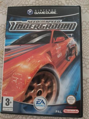 Need for Speed Underground Nintendo GameCube spel beschikbaar voor biedingen