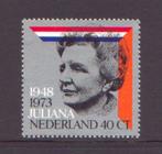 Nederland 1973 1036 Regeringsjubileum, Postfris, Postzegels en Munten, Ophalen of Verzenden, Na 1940, Postfris