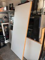 2 x hardboard opdek binnendeur, Doe-het-zelf en Verbouw, Ophalen, 80 tot 100 cm, Binnendeur, Zo goed als nieuw