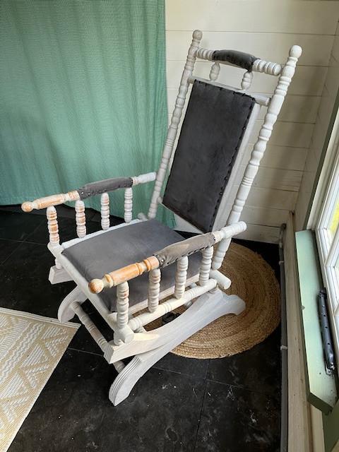 te koop Engelse schommelstoel, Ophalen