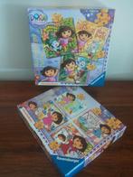 2 Ravensburger Dora puzzels, Ophalen of Verzenden, Meer dan 50 stukjes, Zo goed als nieuw
