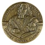 Willem Vis - Penning, 1981 : Johan Amos Comenius, Verzenden, Brons, Nederland