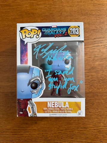 Funko pop Nebula Guardians of the galaxy signed  beschikbaar voor biedingen