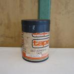 Blik drum DEPA tape zelfklevend band hoogte .. cm origineel, Ophalen of Verzenden