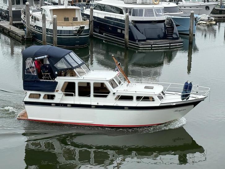 Proficiat Kruiser 9.75 AK Cabrio (bj 1990), Watersport en Boten, Motorboten en Motorjachten, Gebruikt, 9 tot 12 meter, Overige brandstoffen