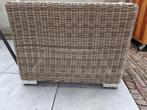 Mooie tafel van (ronde) wicker, Ophalen, Zo goed als nieuw