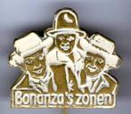 Bonanza zonen wit op koper TV/stripfiguur speldje( R_070 ), Verzenden, Zo goed als nieuw, Figuurtje, Speldje of Pin