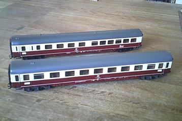 Marklin HO 2 Rijtuigen uit det Südwind nr. 42972 en 42993 beschikbaar voor biedingen
