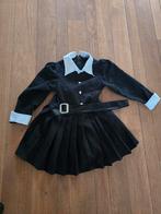 Carnavalskleding wednesday jurk maat 8, Gebruikt, Meisje, Ophalen of Verzenden, Jurk of Rok